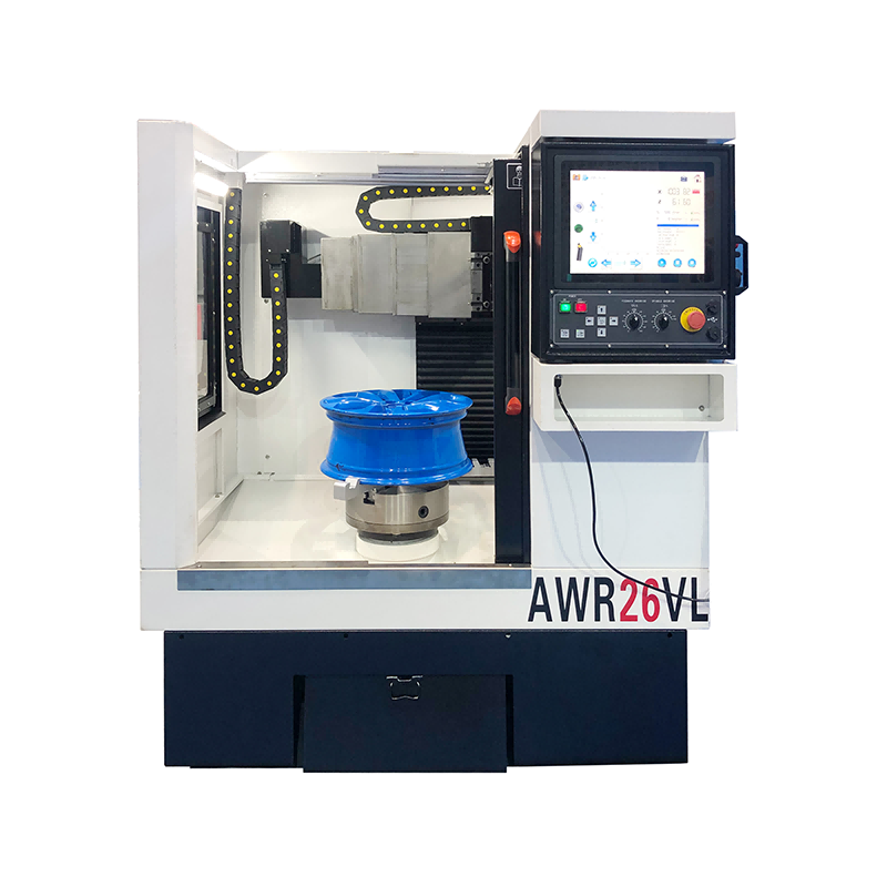 CNC Wheel Repair Lathe AWR26L - High Precision Turning and Refinishing Solution